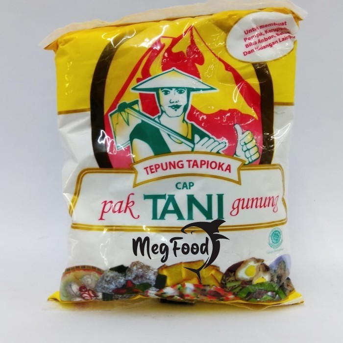 

Tepung Tapioka Sagu Pak Cap Tani Gunug 500 Gr