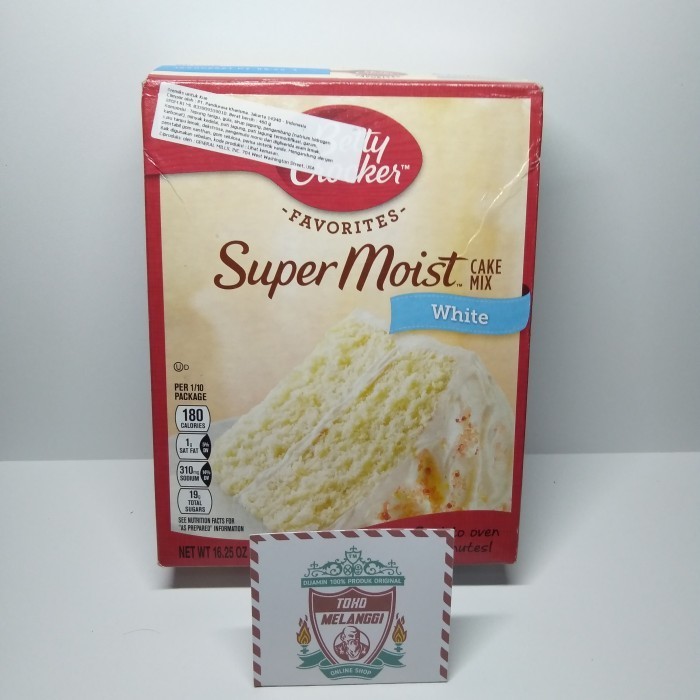 

Betty Crocker Favorites Super Moist Cake Mix WHITE 461 gr