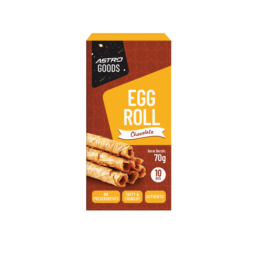 

Astro Goods - Egg Roll Chocolate 70gram