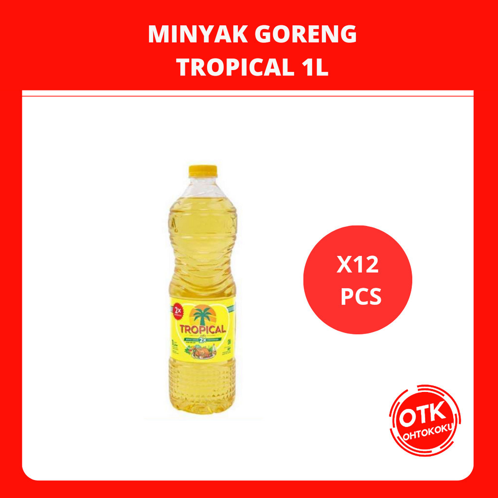 Tropical Minyak Goreng 1L - 1 Dus