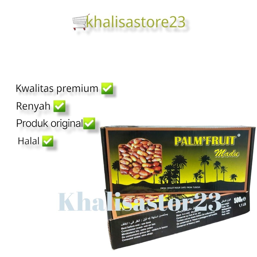 

KURMA TUNISIA MADU KEMASAN DUS 500GR