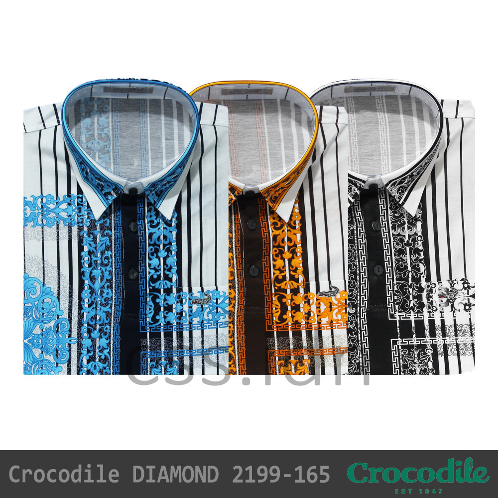 Kaos Kerah Kemeja Pria Crocodile Diamond 2199-165