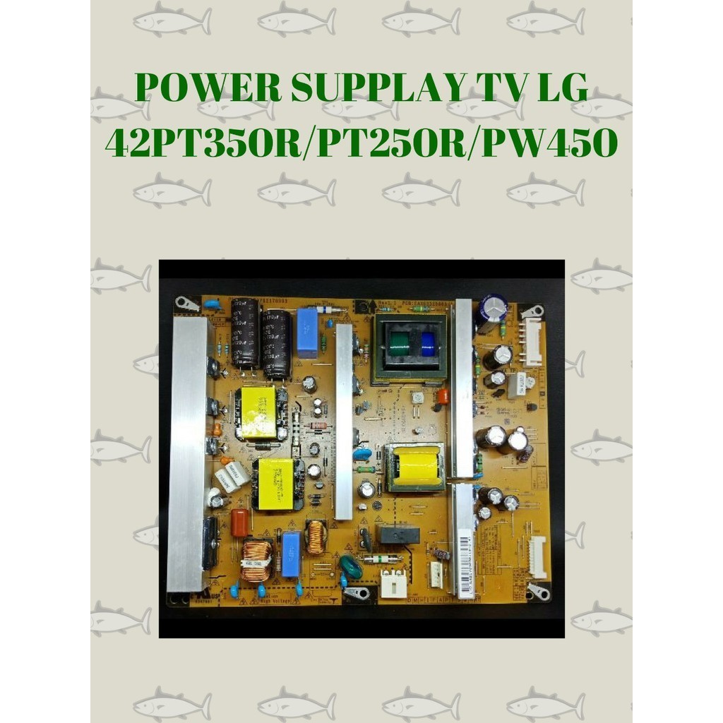 POWER SUPPLAY TV LG MODEL 42PT350R / 42PT250R / 42PW450