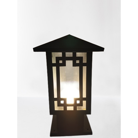 Lampu hias pilar pagar minimalis outdoor-Lampu pilar pagar