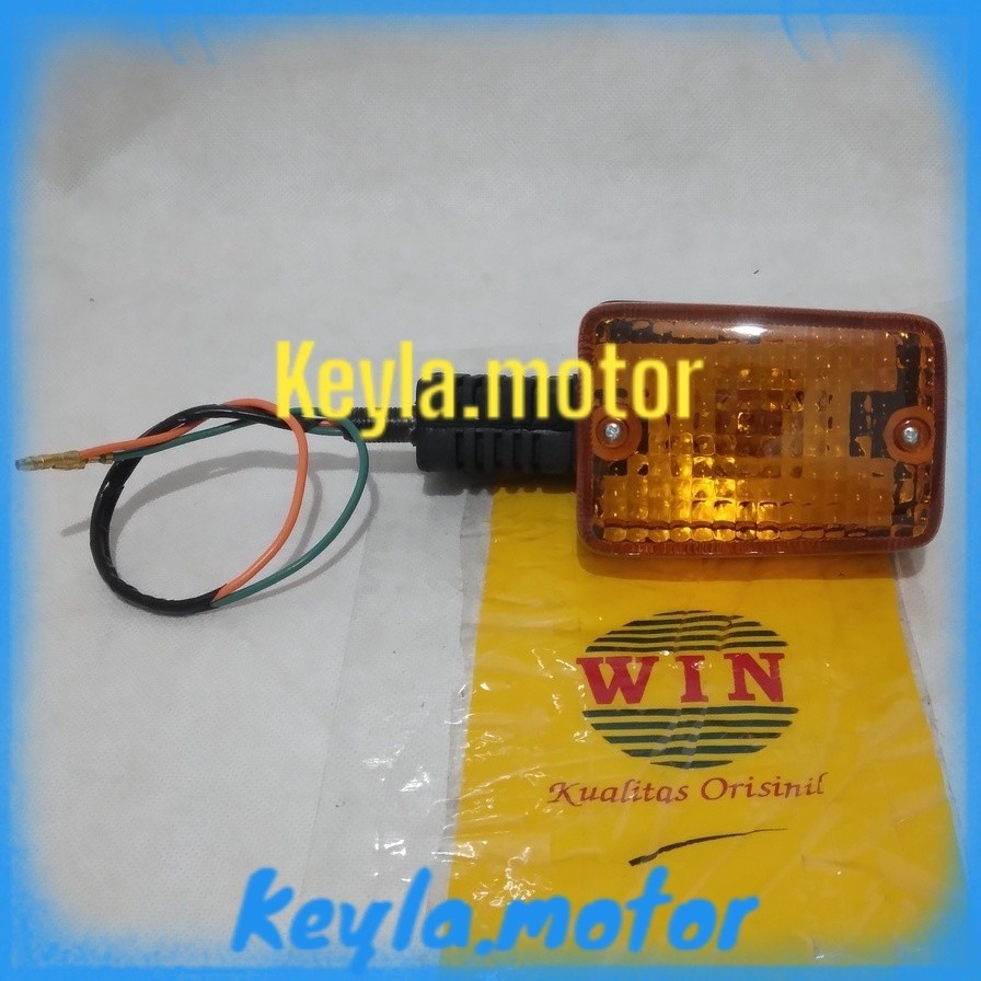 Lampu Sen Belakang C 700 ( 1 buah ) | rear winker assy WIN | lampu sein motor honda C700 old lama