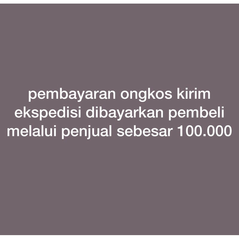 

pembayaran ongkos kirim ekspedisi dibayarkan pembeli melalui penjual sebesar 100.000 berlian furniture jepara