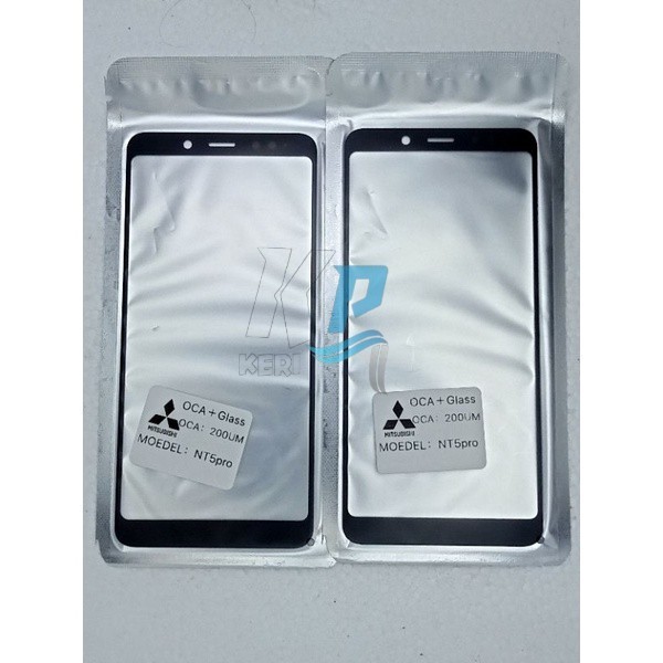 Glass  OCA Redmi note 5 pro kaca Touchscreen LCD layar sentuh
