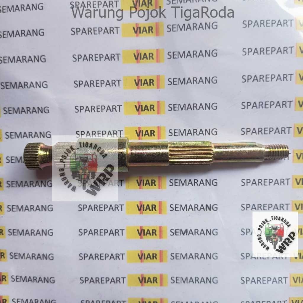 spindel / As gearbox viar kaisar roda 3 ( diameter 11mm ) spindel operan gigi viar