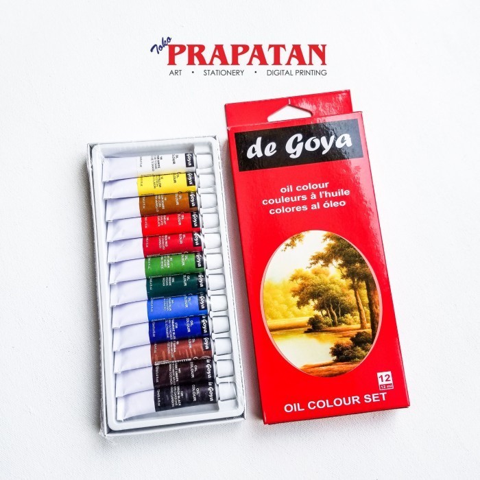 

De Goya Oil Color Set 12x12ml / Cat Minyak set -YY41