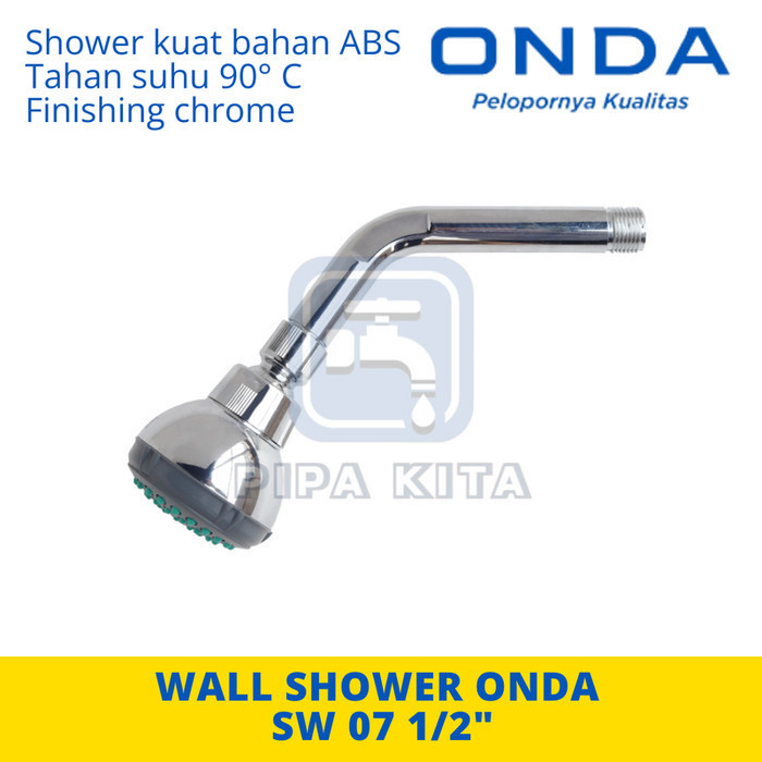 SW 07 ONDA Wall Shower Tanam Tembok