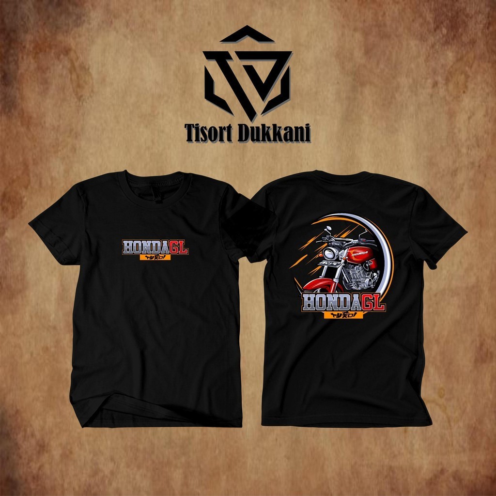 Kaos Distro Kaos Honda GL HEREX - T-Shirt Cutton Combed Keren