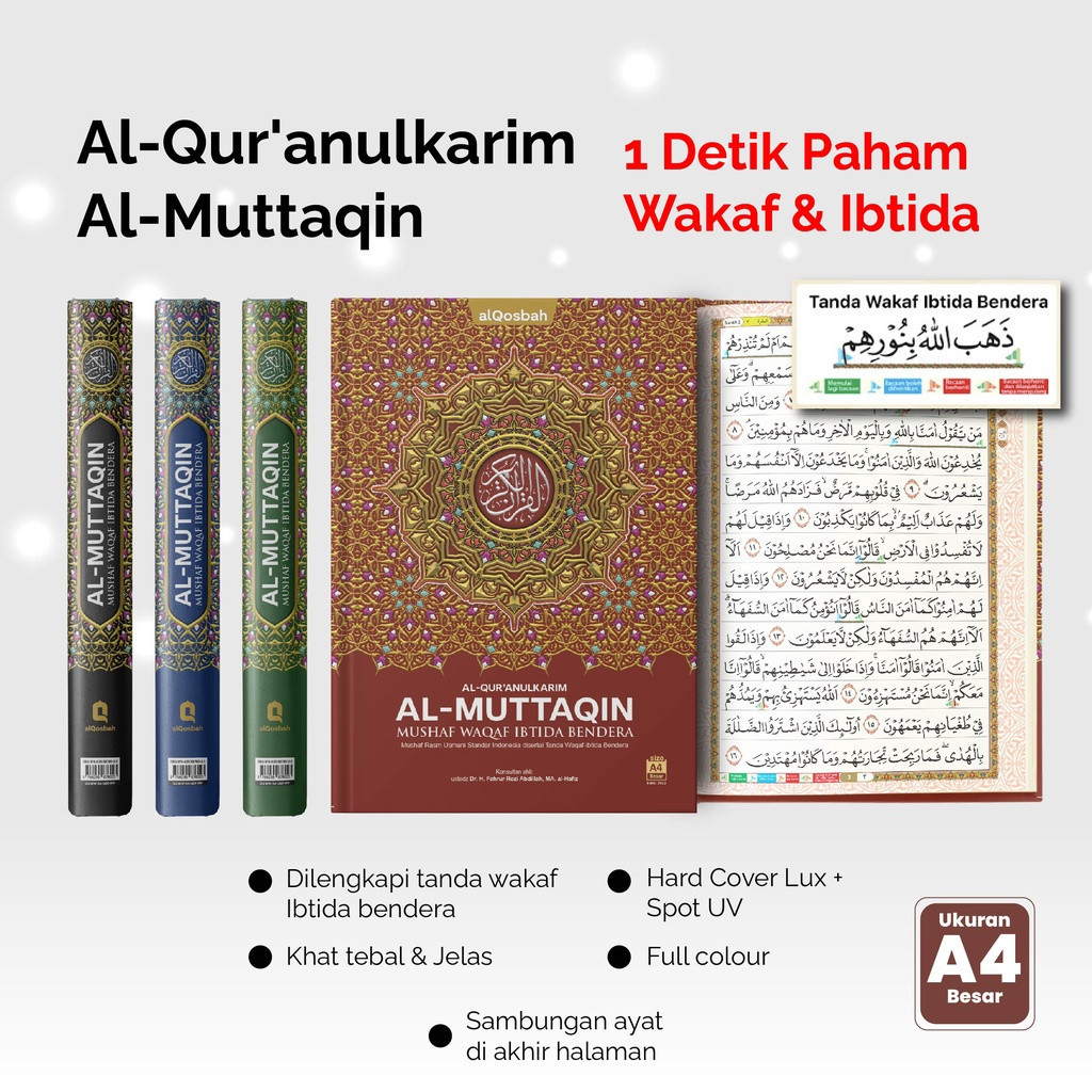 Al Quran Al Muttaqin A4 - Al Qosbah