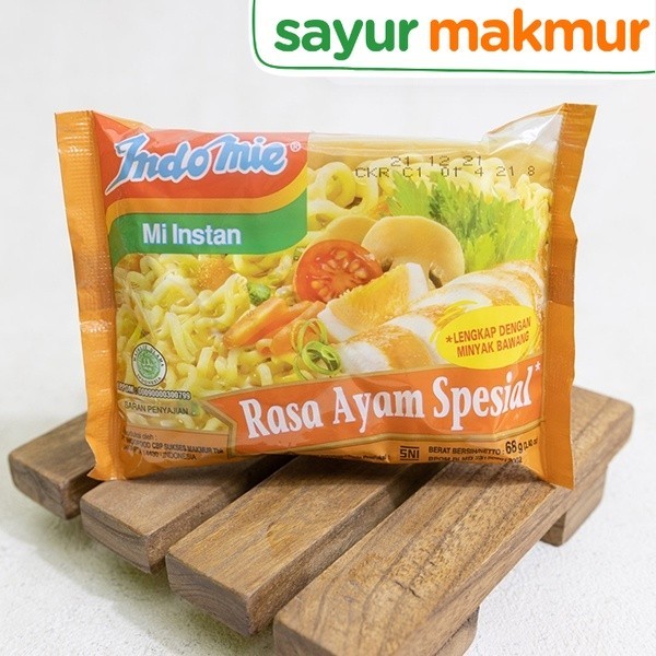 

Indomie Kuah Ayam Spesial 68 gram Sayurmakmur
