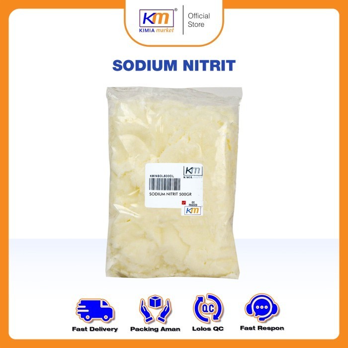 Sodium Nitrite / Natrium Nitrite / Na Nitrit / Sodium Nitrit 500gr