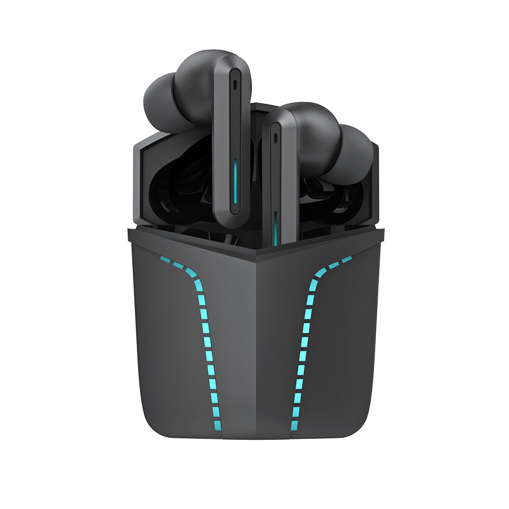 2021 gaming tws earphones hi fi gaming earphones tws LED headset wireless earbuds gaming tws