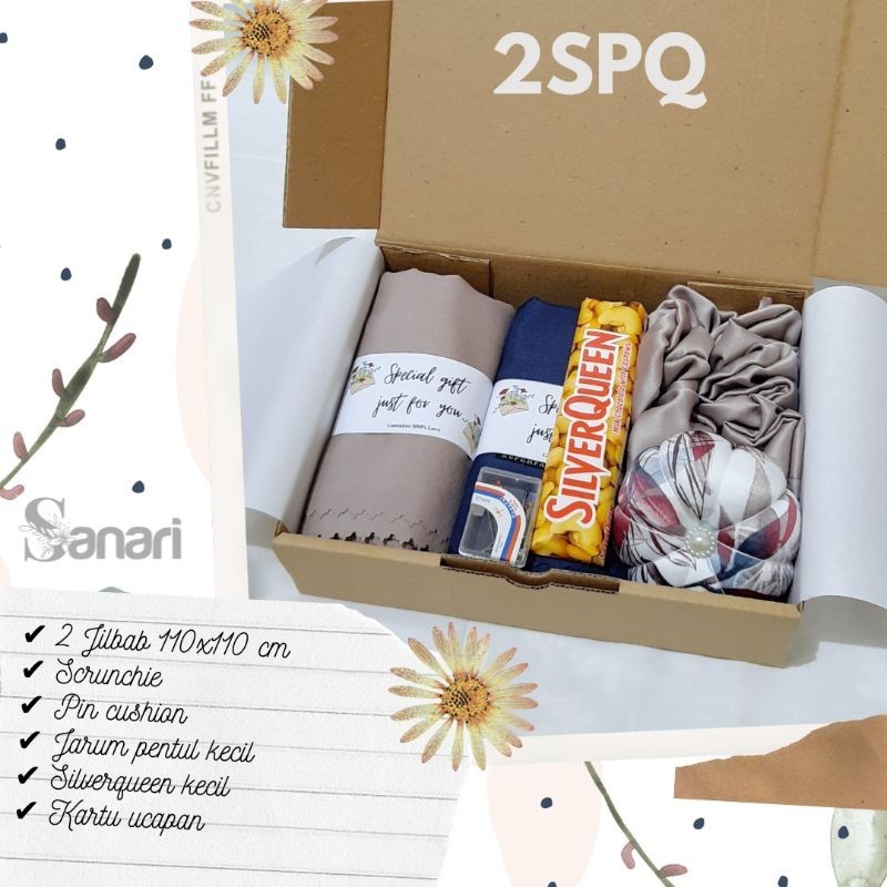 

HAMPERS 2 HIJAB/HAMPERS JILBAB/KADO ULTAH CEWEK/GIFT/WISUDA/GRADUATION/NIKAHAN/JILBAB MOTIF/AZARA/HAMPERS MASKER/HAMPERS MURAH/ Baru Mewah