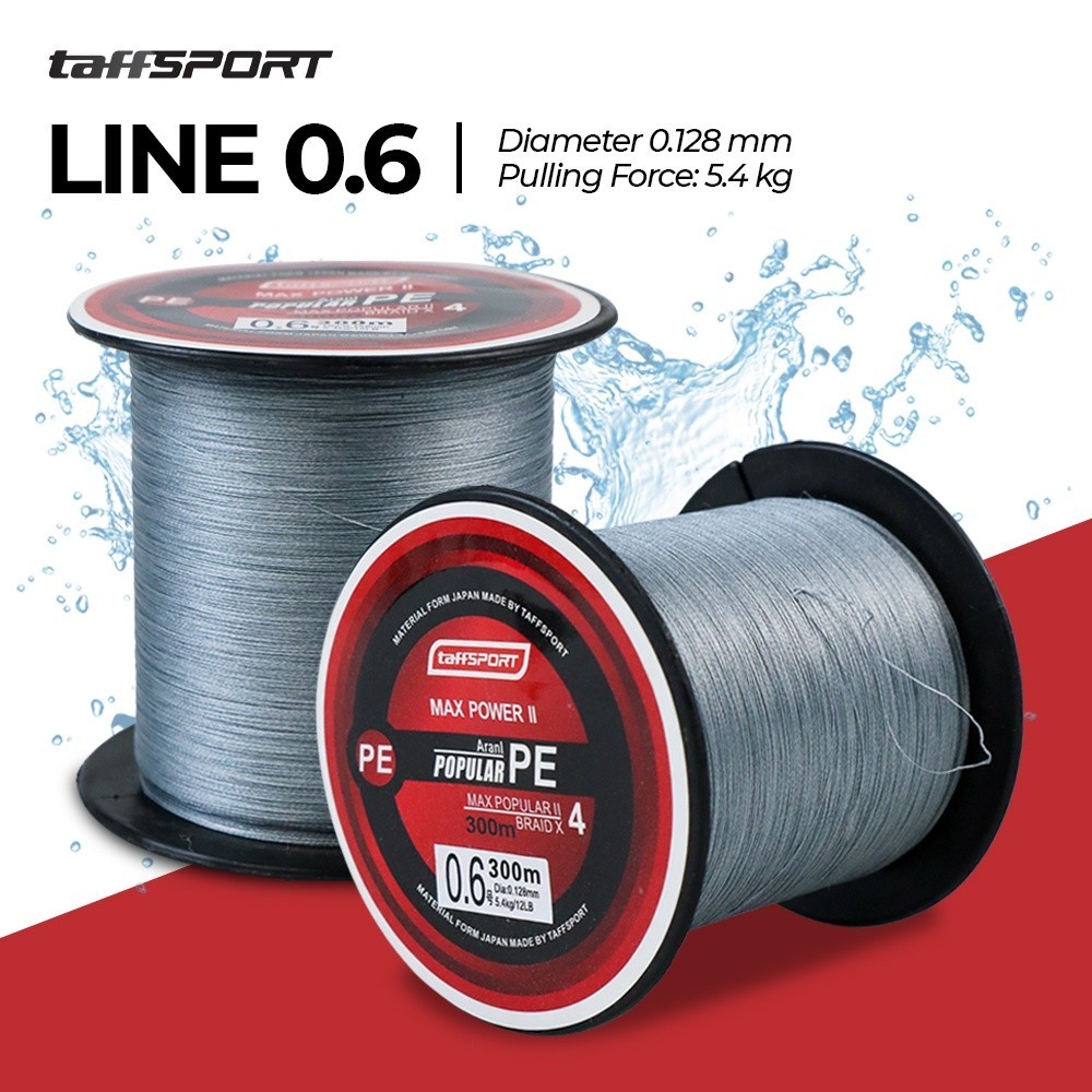 Senar Tali Benang Pancing PE Braided Thick Line 300M Line