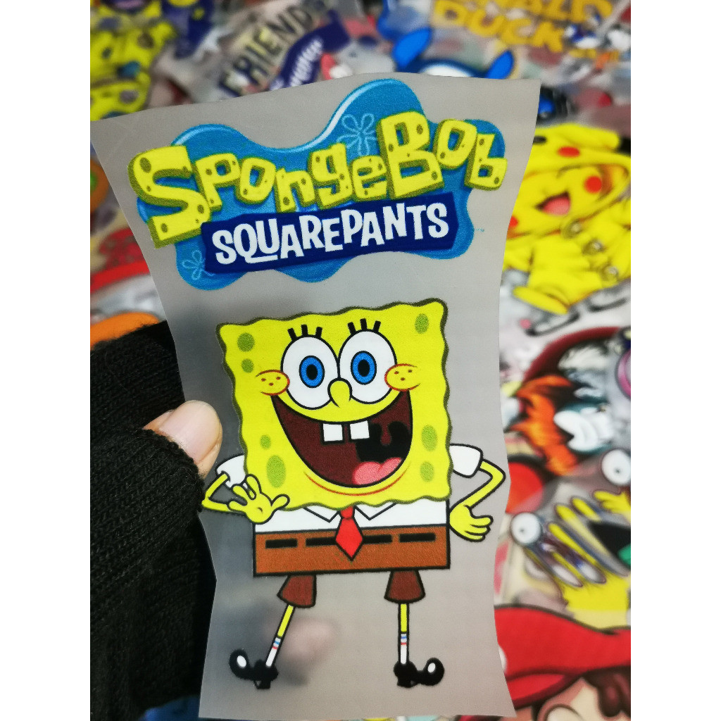 

STIKER SABLON SETRIKA KAOS DTF GAMBAR SERIAL SPONGEBOB UNTUK KAOS TOTEBAG TOPI