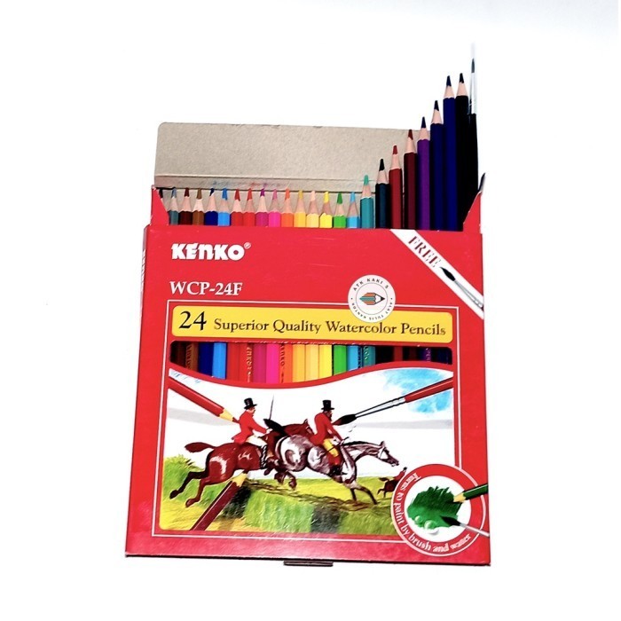 

Kenko 24 Superior Quality Watercolor Pencils WCP-24F