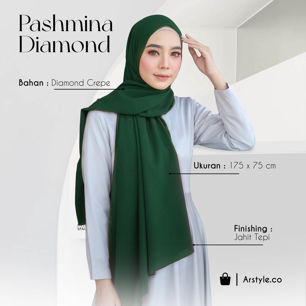 Pashmina Diamond / pashmina diamond crepe
