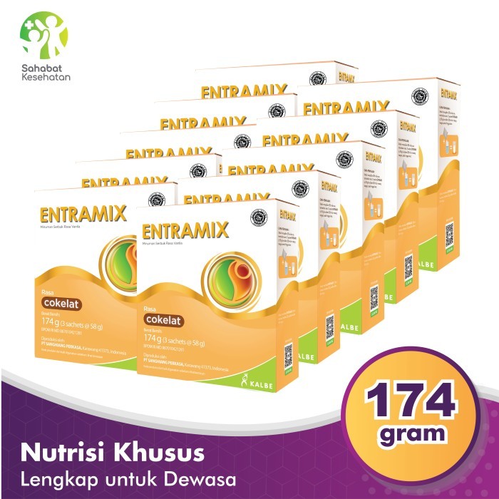 

[BIG SALE] Bundle 10 Box Entramix - Nutrisi Lengkap Dewasa - Vanila