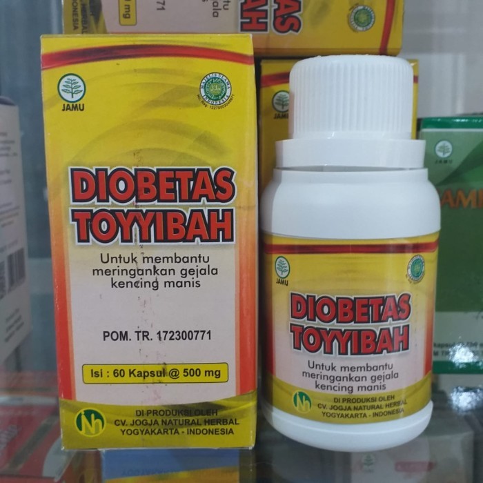 

Diobetas Toyyibah 60 kapsul Obat Diabetes / Kencing manis