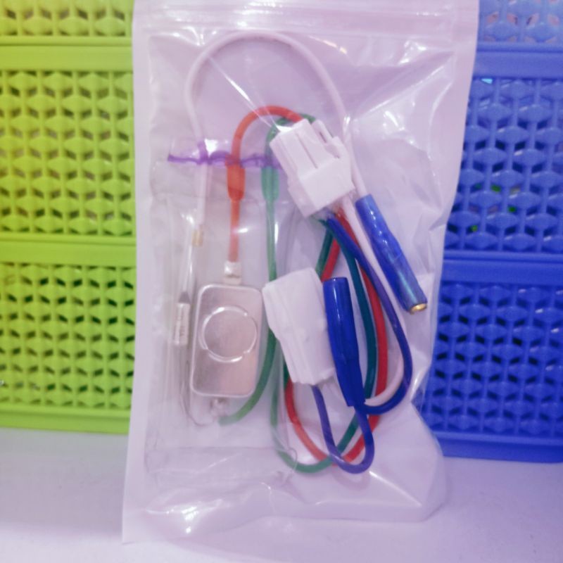 sensor suhu defrost fuse kulkas 2 pintu polytron