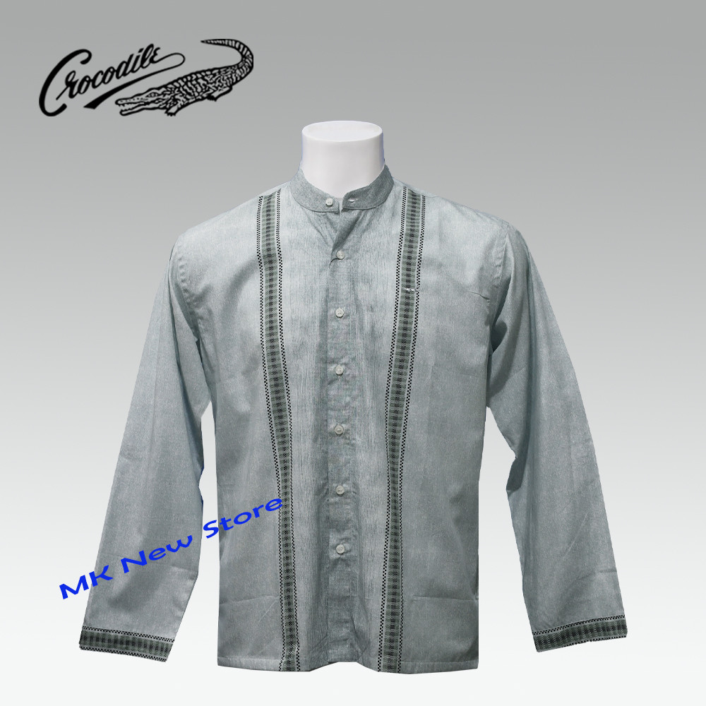 Kemeja Koko Pria Lengan Panjang Crocodile 818-1111