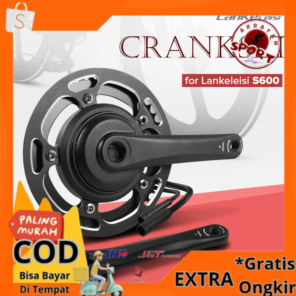 Lankeleisi Spare Part Crankset Sepeda for Lankeleisi S600