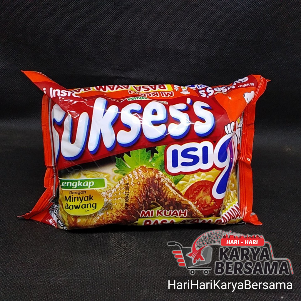 

SUKSES'S MIE INSTAN ISI 2 RASA AYAM BAWANG 115GR