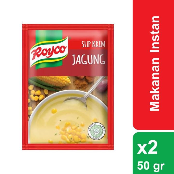 

Royco Sup Krim Jagung 50 gr x 2 pcs