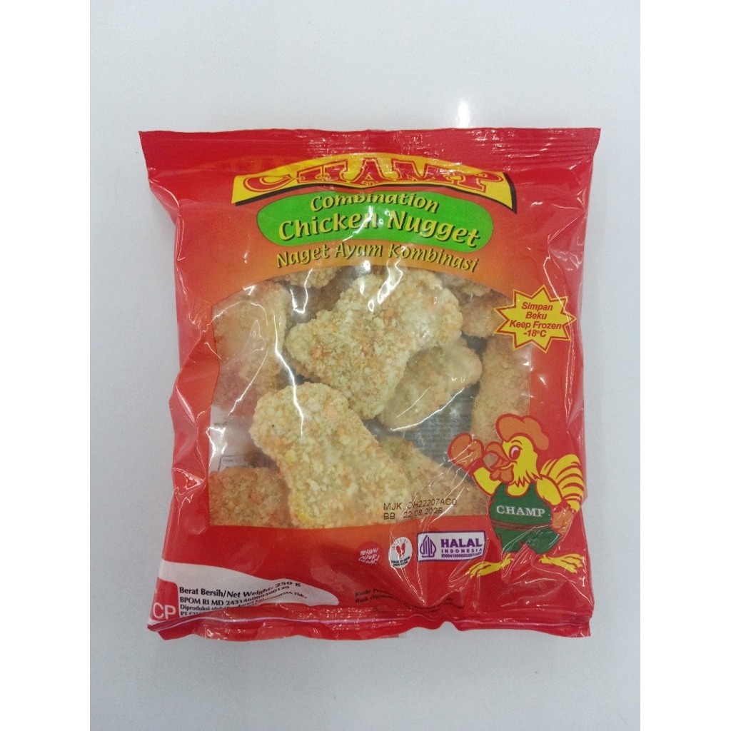 

Champ Chicken Nugget Ayam 250gr
