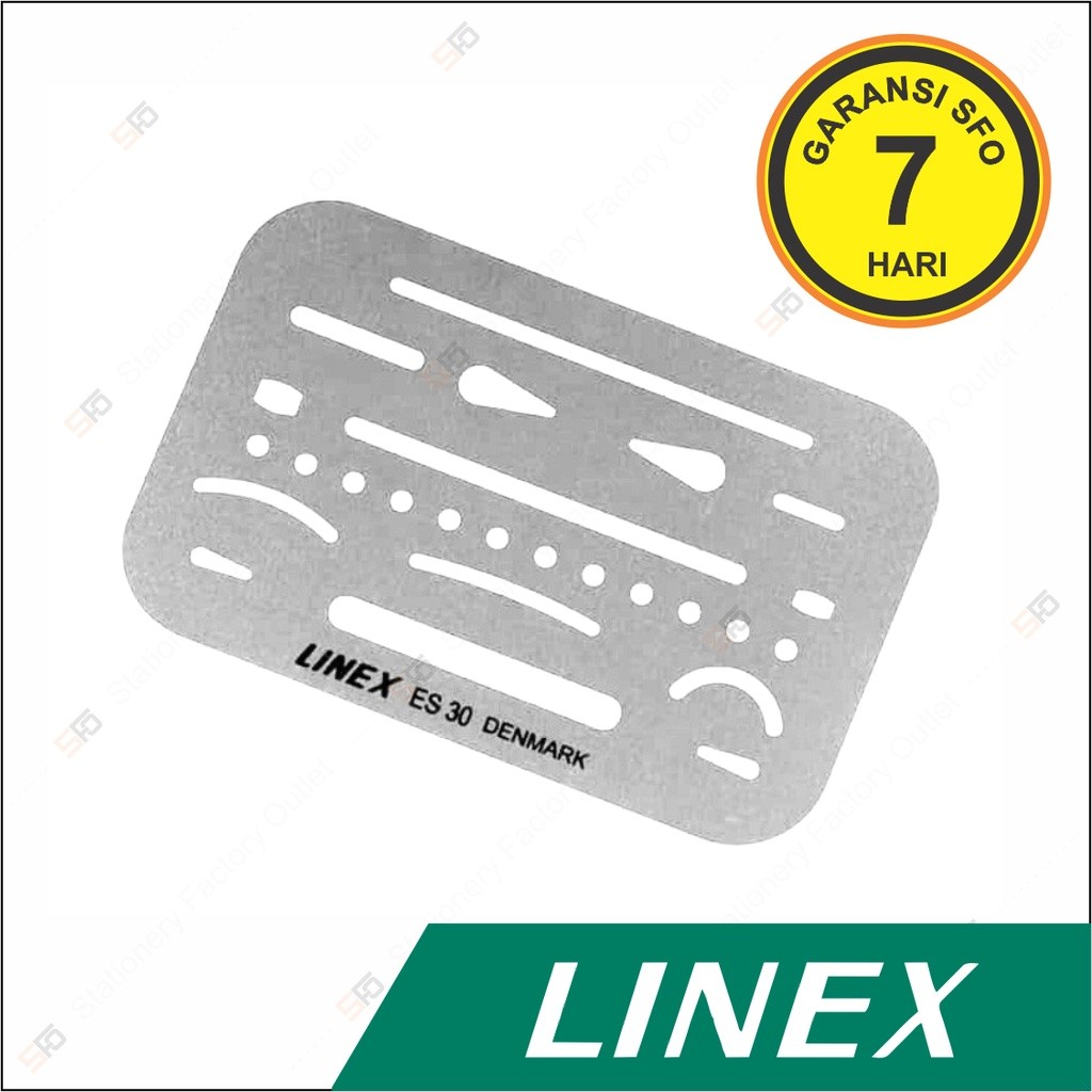 

Erasing Shield Linex ES-30 - Penggaris Teknik - Codeline Stationery