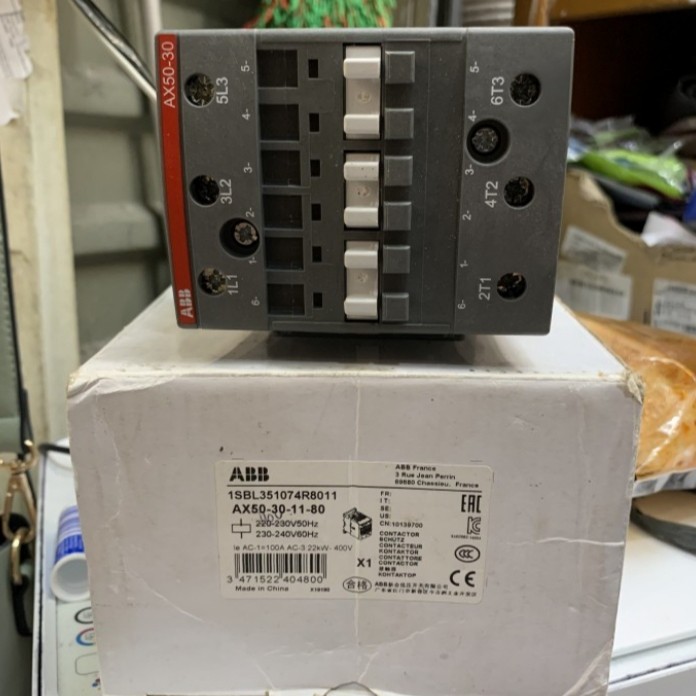 Contactor ABB / Kontaktor ABB AX50-30-11-80