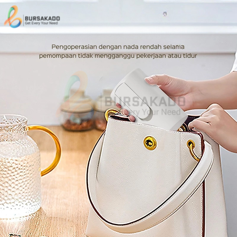 Pompa Galon Elektrik Dapat Dilipat Dispenser Air Minum Galon / Rechargerable Pompa Galon