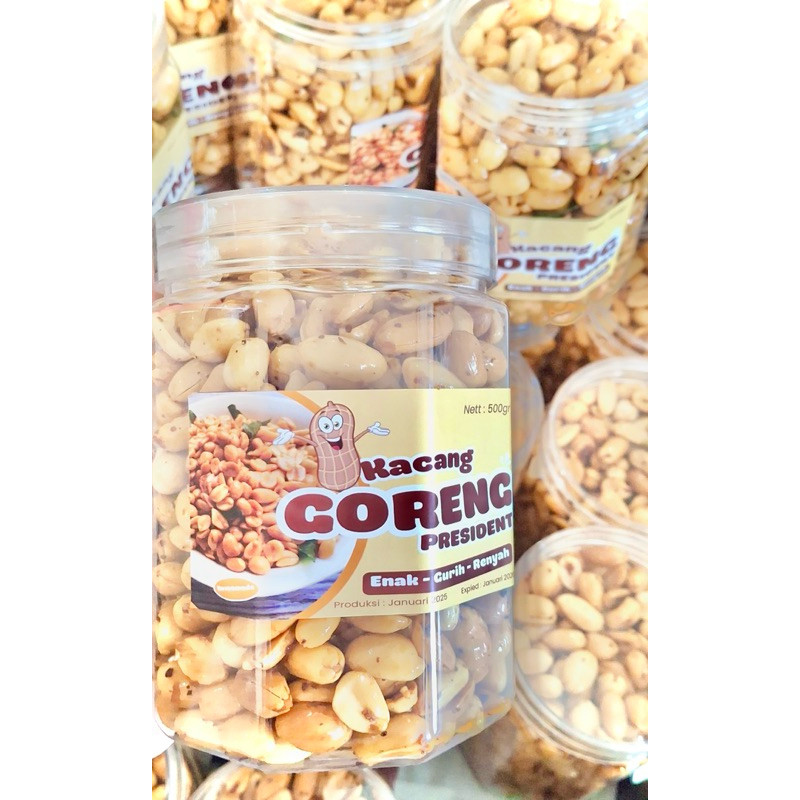 

Kacang Goreng President 500g Size Kacang Jumbo