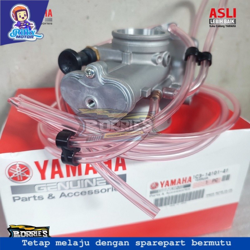 KARBURATOR KARBU TMX38 MIKUNI ORIGINAL YZ125 YZ125 ORIGINAL YAMAHA GENUINE PART 1C3 SCEP SKEP HATI
