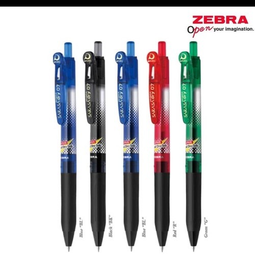 

BOLPEN ZEBRA SARASA CLIP 0.7 DAN 0.5 DRY / BOLPEN GEL