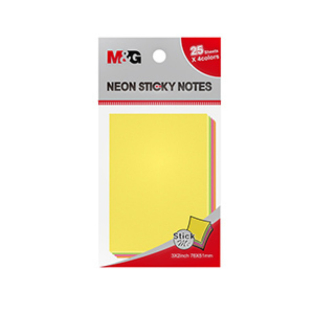 

M&G Memo Tempel YS-182 76X51MM Neon Colour AS32E1 - Memo Tempel