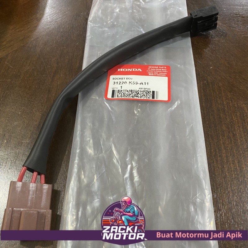 K59 SOCKET ECU KABEL SOKET ECM CDI MOTOR VARIO 125 150 FI F1 LED PCX OLD LAMA NEW BARU