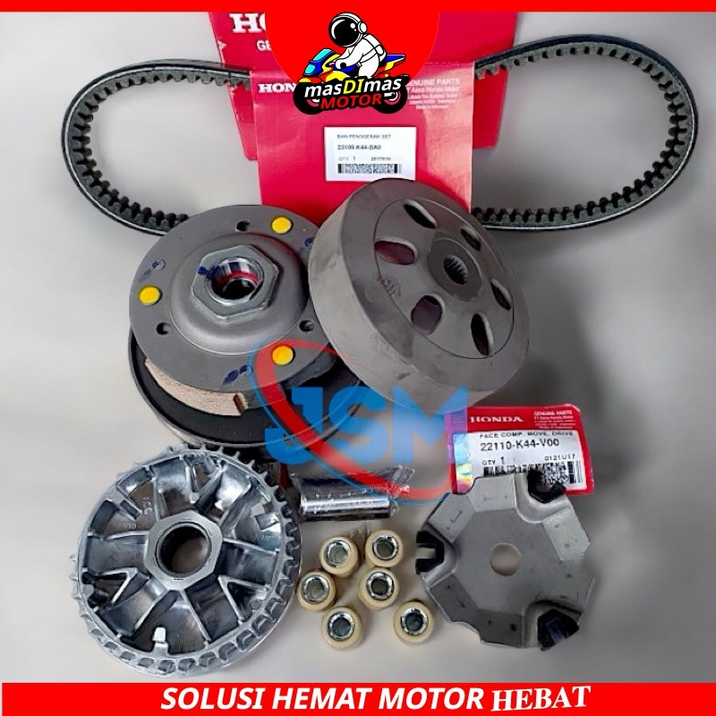 FULL SET PAKET CVT HONDA BEAT FI ESP/BEAT POP/BEAT STREET/VARIO 110 FI