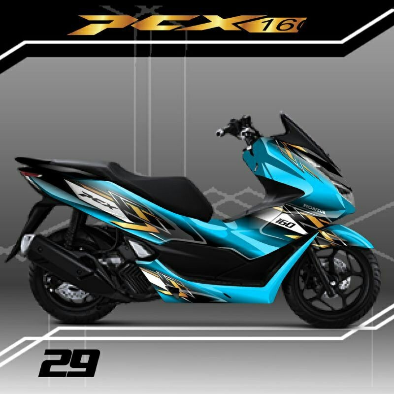 decal pcx160 /150 variasi full body,decal variasi pcx full body,pcx new 160/150