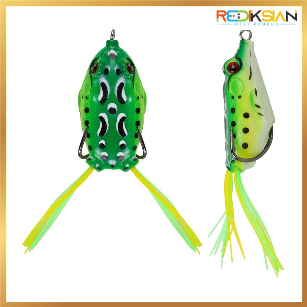 Umpan Pancing Silikon Bentuk Kodok