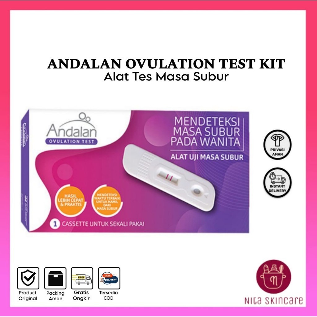 Andalan Ovulation Test Kit (Alat Tes Masa Subur)