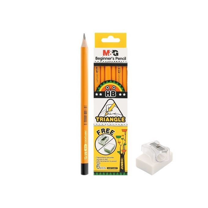 

M&G pencil jumbo triangle HB - AWPQ4901