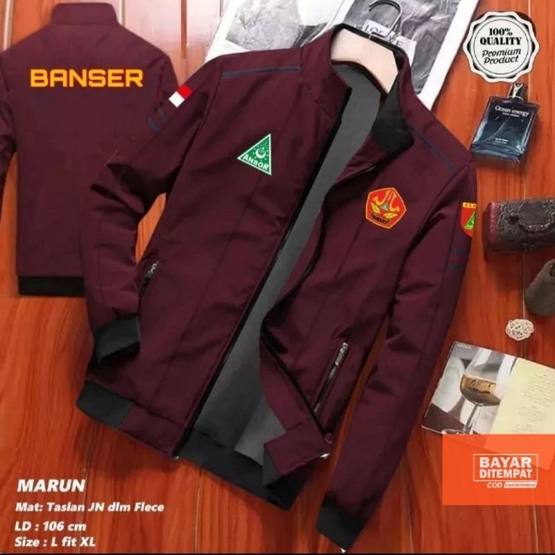 WINTER RUBBY / WINTER RUBBY BANSER / JAKET BANSER / BANSER / JAKET NU / JAKET NAHDLATUL ULAMA / JAKE