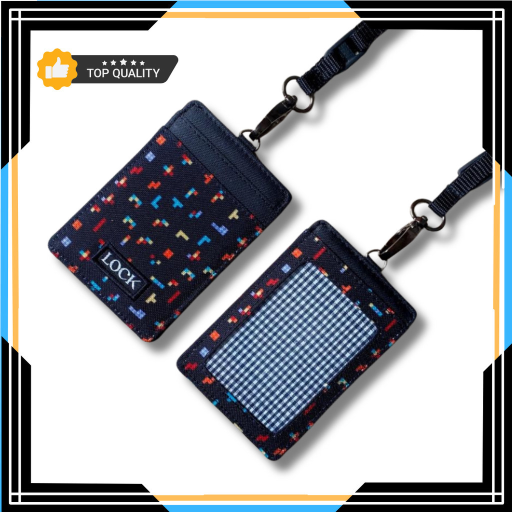 

Gantungan ID Card Kantor Kasual Anti Air Kalung Name Tag Holder Lanyard Pria Wanita GS50