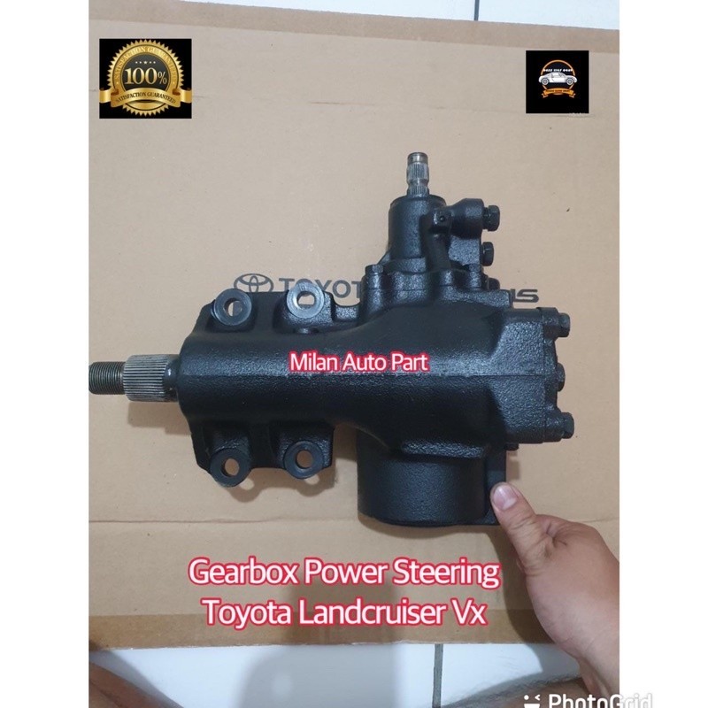 Gearbox gear box power steering worm steer Toyota Landrcuiser Land Cruiser VX ORIGINAL ASLI