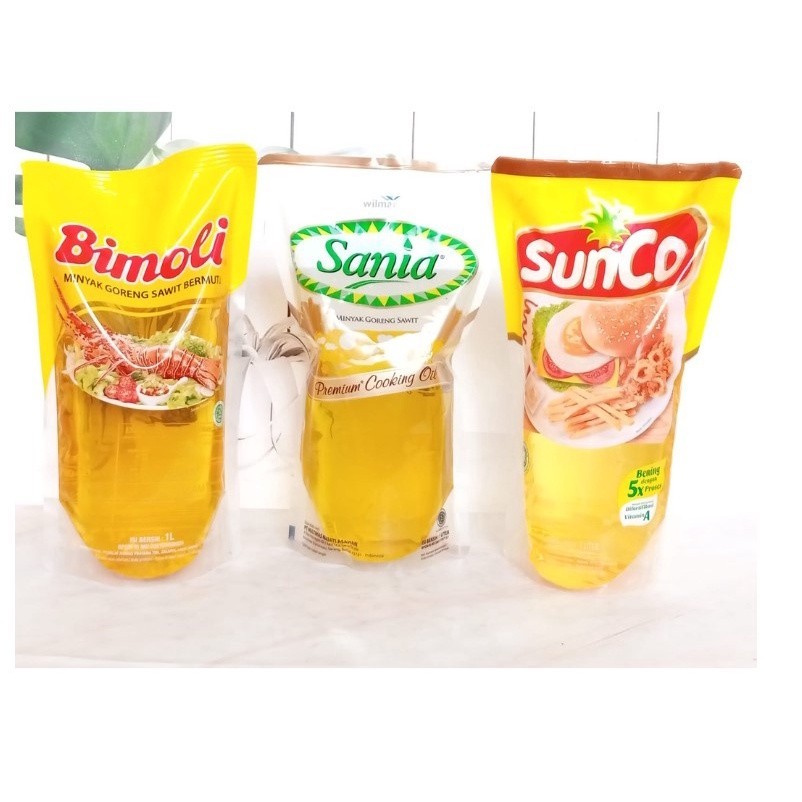 

Minyak Goreng Filma 1L / Sunco 1L / Kunci Mas 900ml / Sedaap 1L/Siip 900ml (Harga Perpcs)