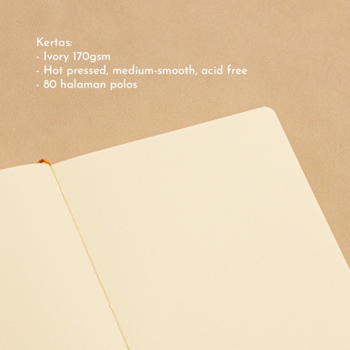 

PROMO!! -Sketchbook Classic Scribblebook by Area 52 - TAN BROWN